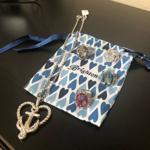 Brighton Necklace and Brighton Rings Jewelry $250